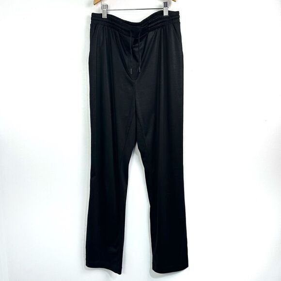 T Alexander Wang Black Satin Jogger Style Pant Sz Small - Picture 9 of 16